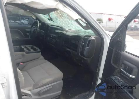 2016 Chevrolet Silverado 1500 Custom из США, поврежденный, VIN 1GCRCPECXGZ172231